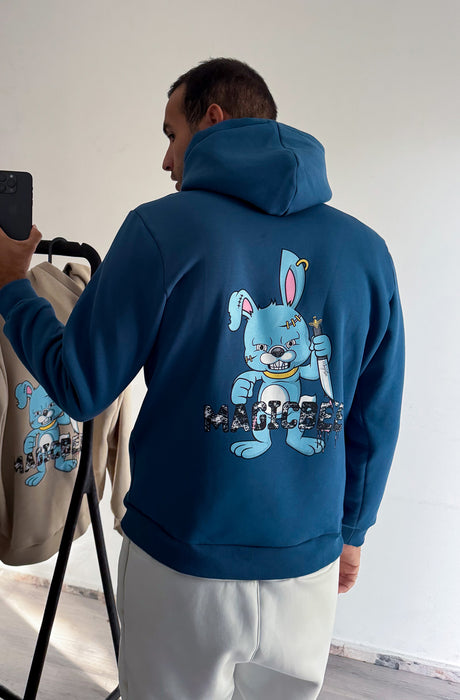MagicBee Bad Bunny Hoodie - Petrol