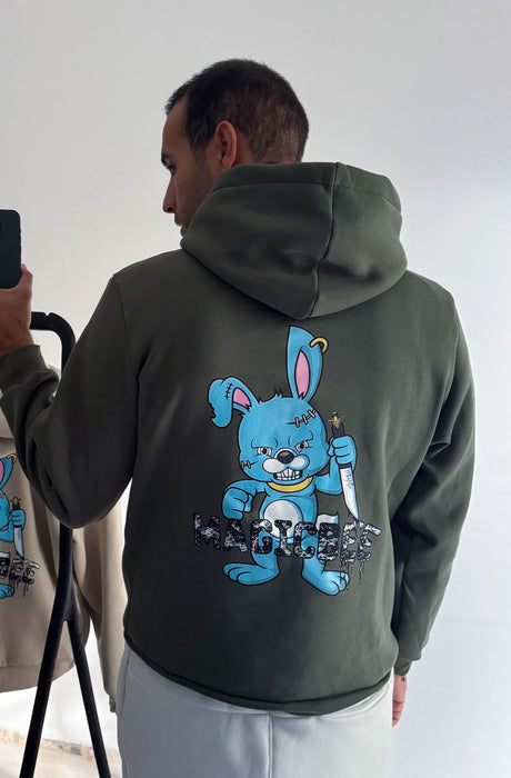 MagicBee Bad Bunny Hoodie - Khaki