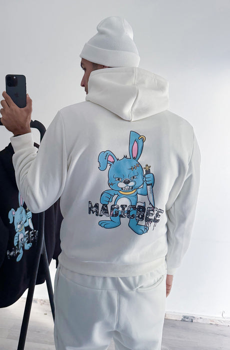 MagicBee Bad Bunny Hoodie - Off WHite