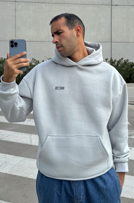 MagicBee Teddy Bear Logo Unisex Hoodie - Ice Grey (Limited Edition)