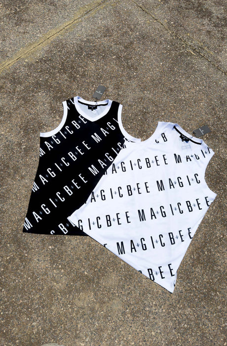 MagicBee ÄRMELLOS Dri-FIT - Weiß
