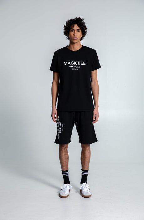 MagicBee Originals Logo Shorts - Black