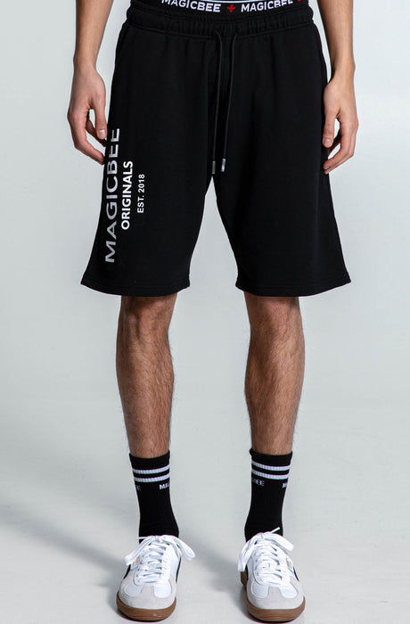 MagicBee Originals Logo Shorts - Black