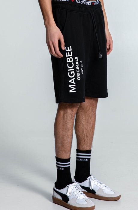 MagicBee Originals Logo Shorts - Black