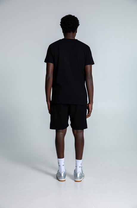 MagicBee Embroidered Golf Logo Shorts - Black