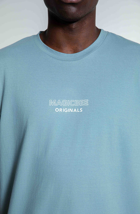 MagicBee Originals Logo Tee - Light Blue