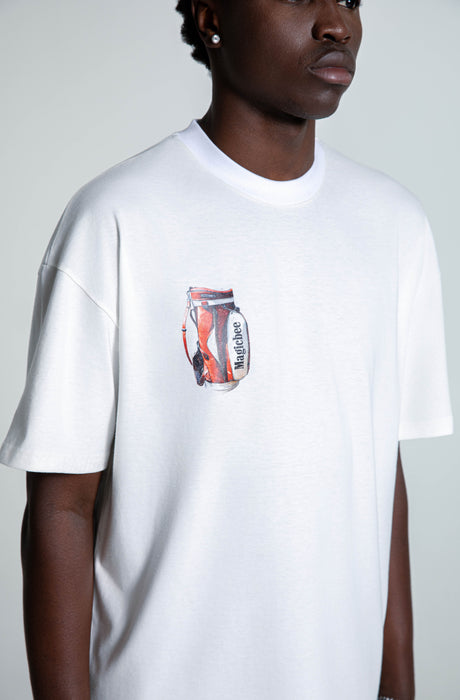 MagicBee Golf Bag Tee - Off White