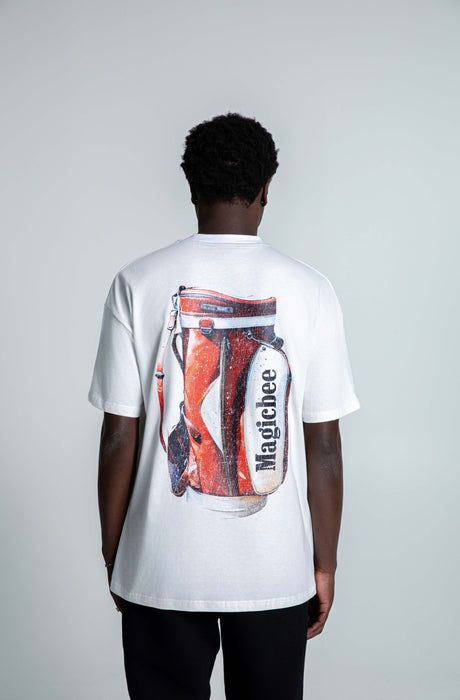 MagicBee Golf Bag Tee - Off White
