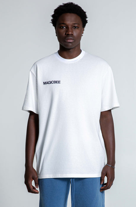 MagicBee Racket Tee - Off White