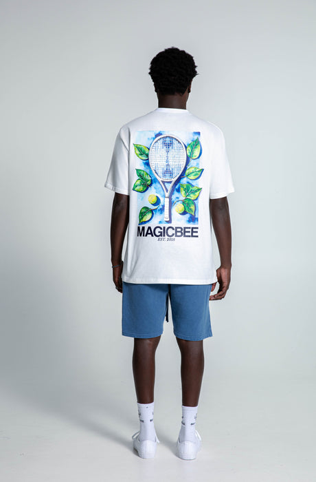 MagicBee Racket Tee - Off White