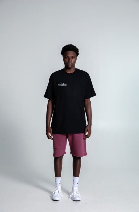 MagicBee Tennis Court Logo Tee - Black