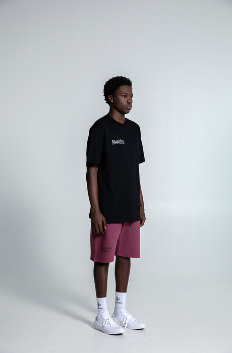MagicBee Tennis Court Logo Tee - Black
