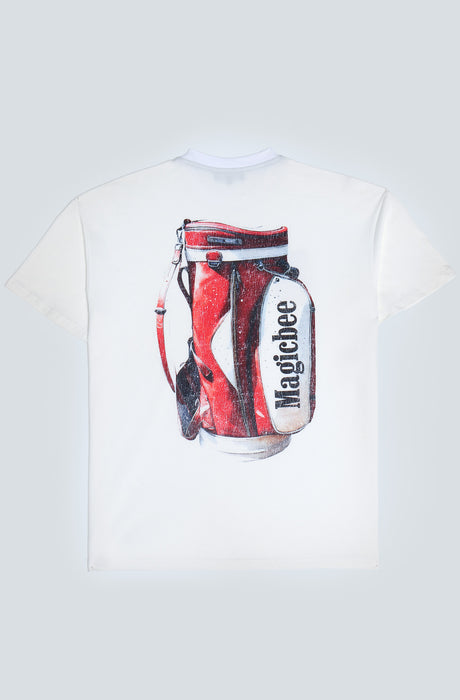 MagicBee Golf Bag Tee - Off White