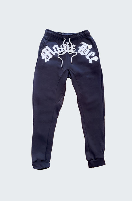 MagicBee Cracking Logo Pants - Dark Grey