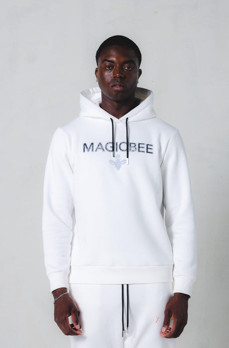 MagicBee Essential Logo Hoodie - Off White
