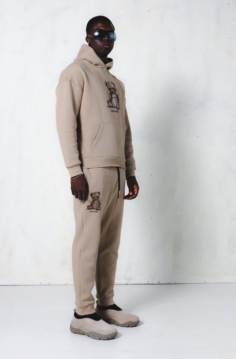 MagicBee Teddy Bear Hoodie - Beige