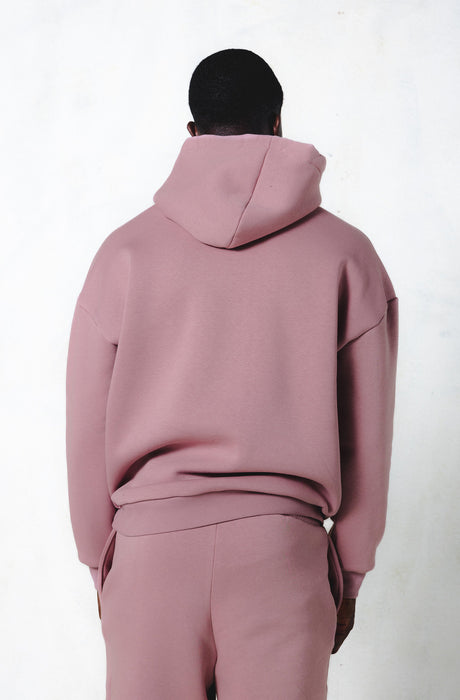 MagicBee Teddy Bear Hoodie - Dusty Rose