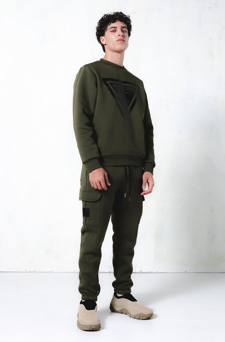 MagicBee Cargo Matt Logo Hose - Khaki