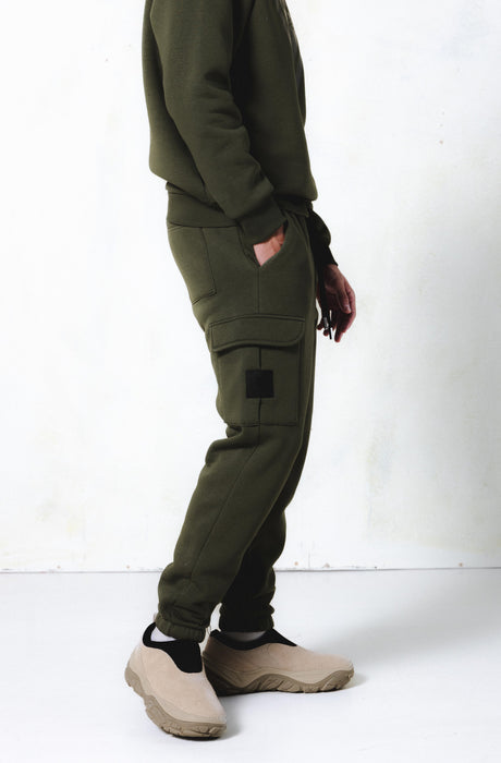 MagicBee Cargo Matt Logo Hose - Khaki