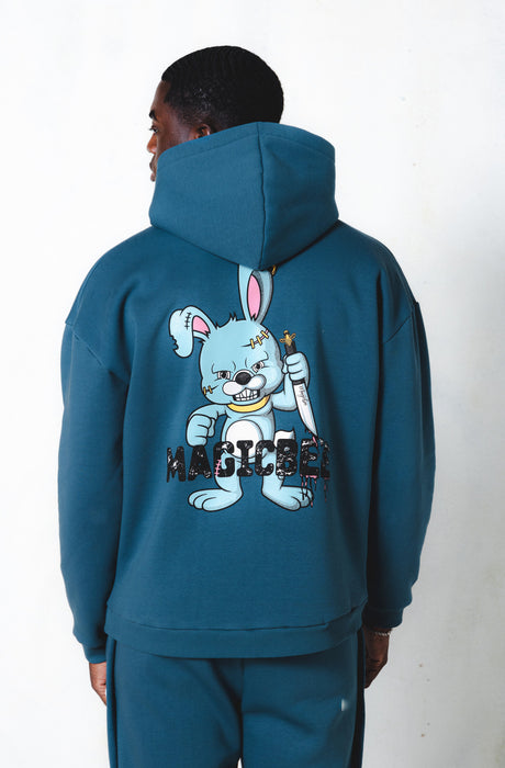 MagicBee Bad Bunny Hoodie - Petrol