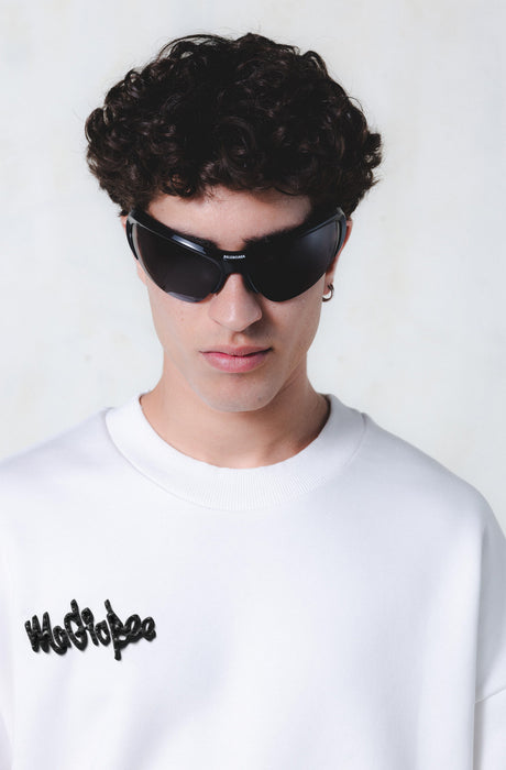 MagicBee Multi Layered Logo Print - Off White