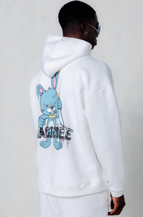 MagicBee Bad Bunny Hoodie - Off WHite