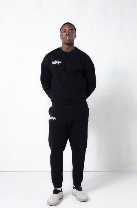 MagicBee Multi Layered Logo Print - Black