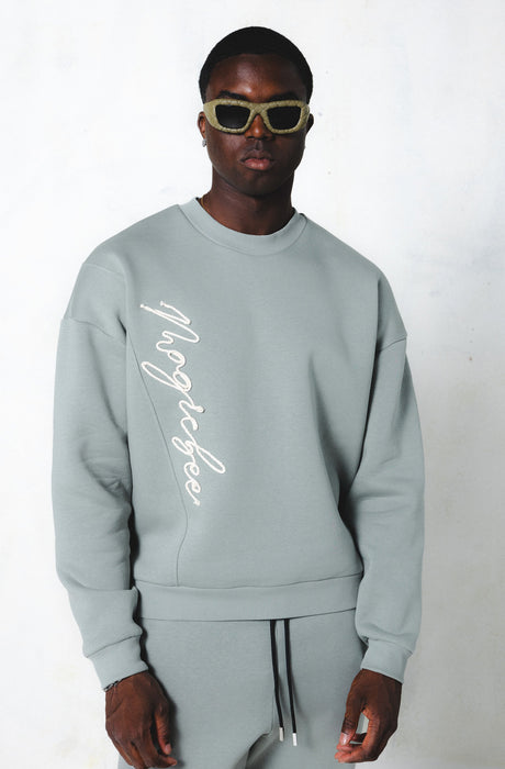 MagicBee Cord Signature Sweatshirt - Oil Green