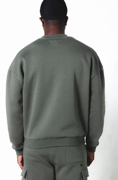 MagicBee Cord Signature Sweatshirt - Khaki