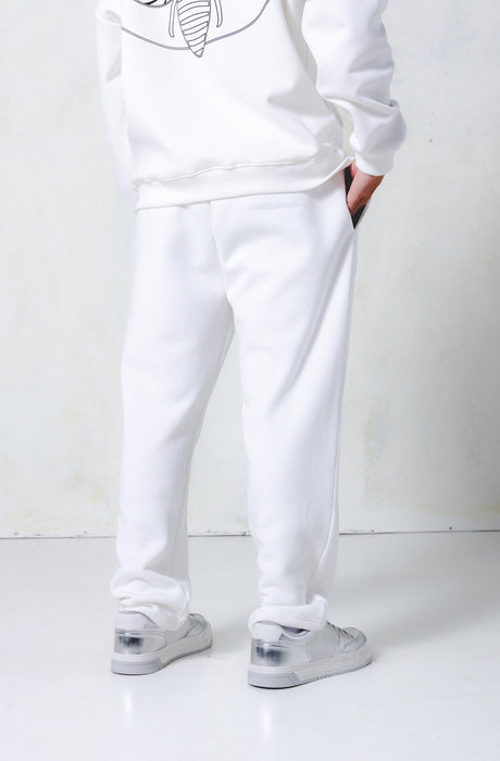 MagicBee Oval Print Pants - Off White