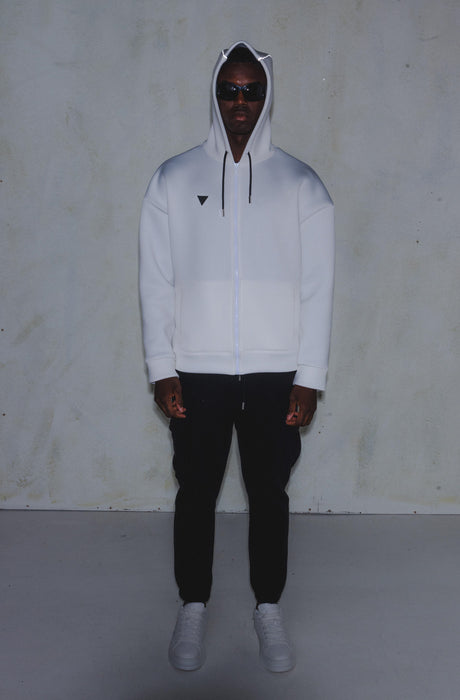 MagicBee Reflected Logo Tape Jacket - Off White (Special Edition)