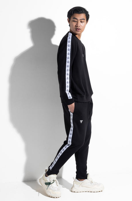 Sweatshirt MagicBee Tape - Noir (Tissu de printemps)