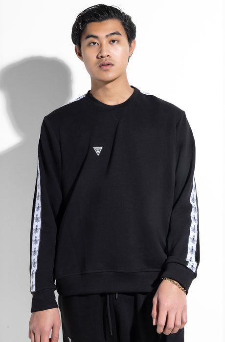 Sweatshirt MagicBee Tape - Noir (Tissu de printemps)