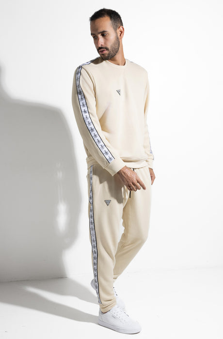 MagicBee Tape Sweatshirt - Beige (Frühlingsstoff)