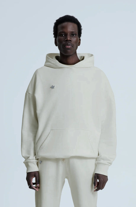 MagicBee Metallic Logo Hoodie - Beige