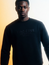 MagicBee Originals 3D Logo Sweatshirt - Black