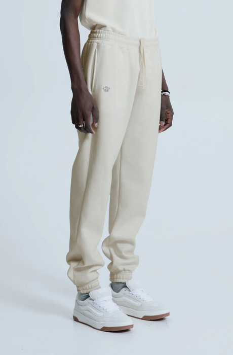 MagicBee Metallic Logo Pants - Beige