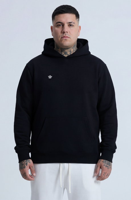 MagicBee Metallic Logo Hoodie - Black