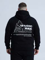 MagicBee Iceberg Logo Hoodie - Black