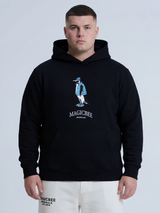 MagicBee Urban Penguin Hoodie - Black