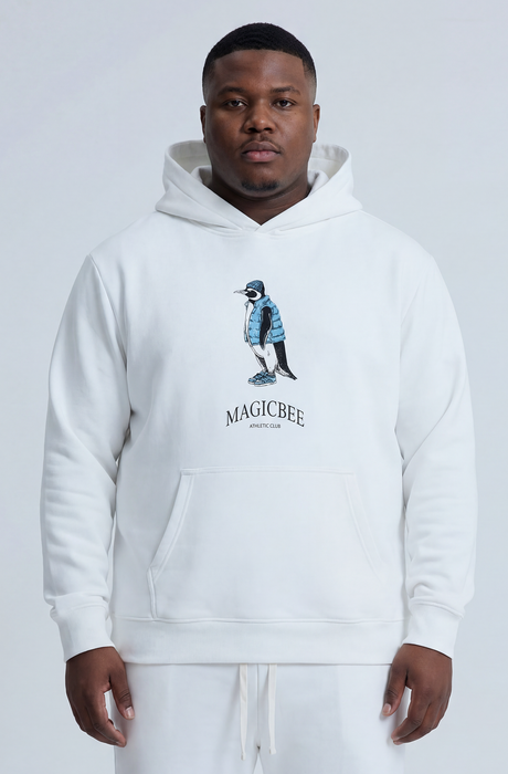 MagicBee Urban Penguin Hoodie - Off White