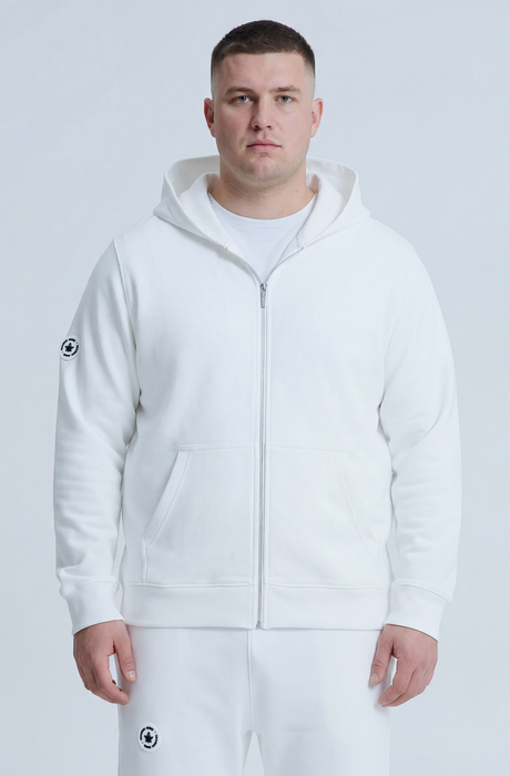 MagicBee Circle Logo Jacket - Off White