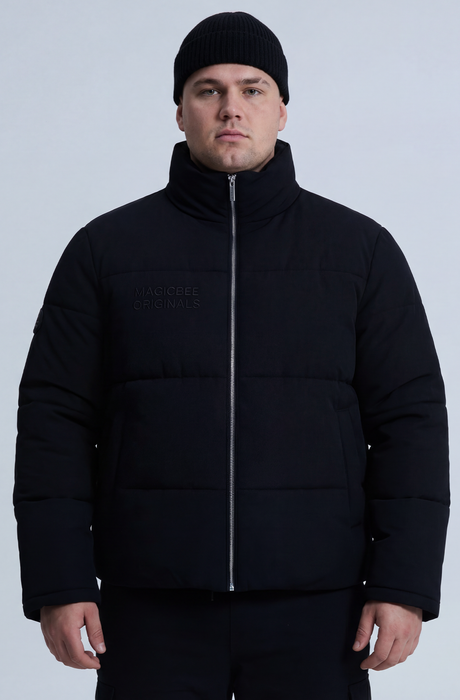MagicBee Puffer Jacket - Black