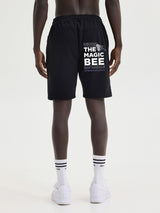 MagicBee Back Logo Shorts - Black