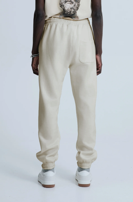 MagicBee Metallic Logo Pants - Beige