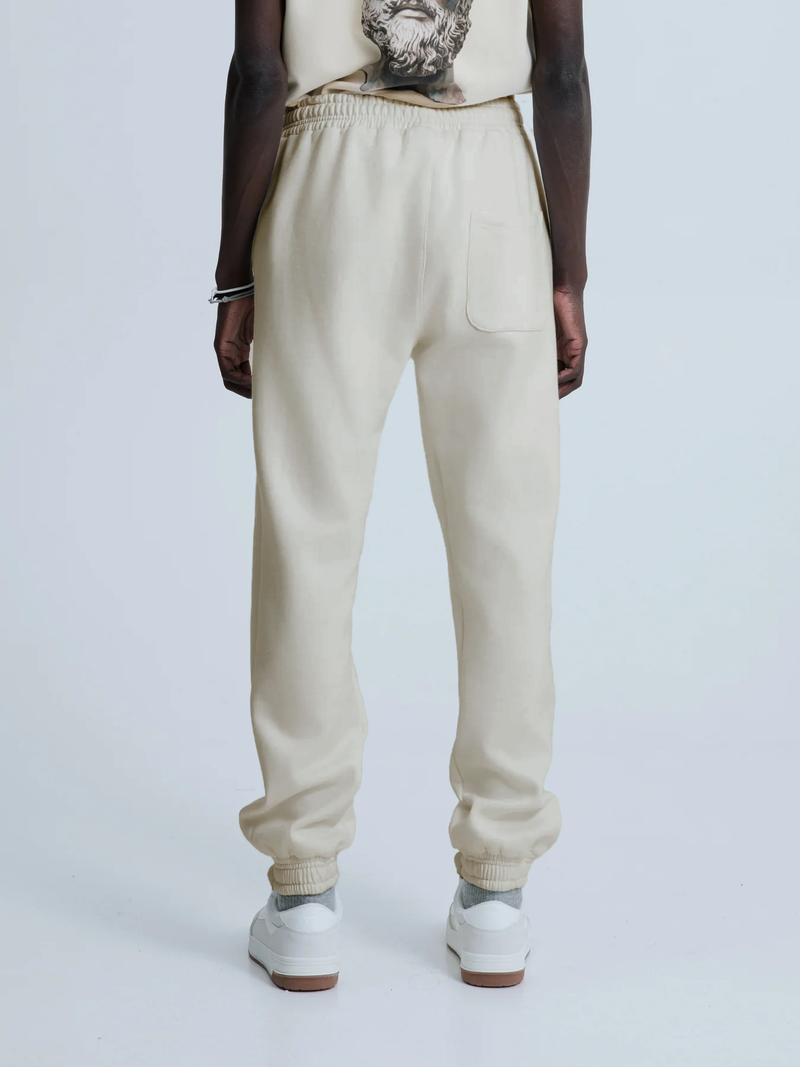MagicBee Metallic Logo Pants - Beige