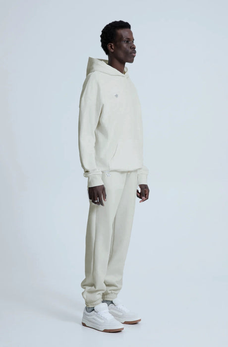 MagicBee Metallic Logo Hoodie - Beige