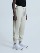 MagicBee Elastic Cord Tape Pants - Beige