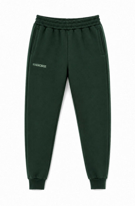 MagicBee Embroidered Logo Pants - Green