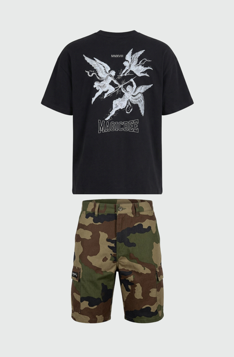 MAGIC BEE SET | ARCHANGEL BLACK & CAMO SHORTS